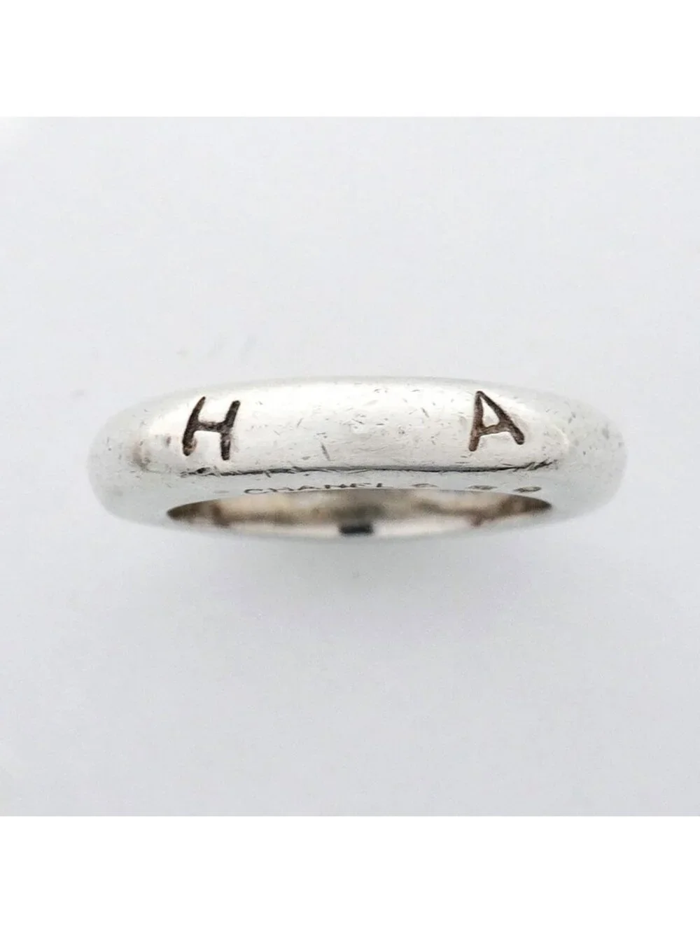 Chanel Ring Logo 925 Sterling Silver